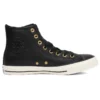 Chuck Taylor All Star „Black Leather Gold”