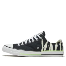 Chuck Taylor All Star „Black Zebra Print Neon Green”