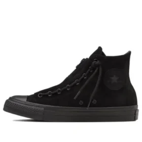 Chuck Taylor All Star Centerzip Suede High „Black Monochrome”