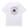 Chuck Taylor All Star Classic cu guler rotund și mâneci scurte „Alb”