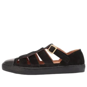 Chuck Taylor All Star Coupe Gurkha-Sandal Suede OX „Negru”