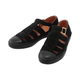 Chuck Taylor All Star Coupe Gurkha-Sandal Suede OX „Negru”