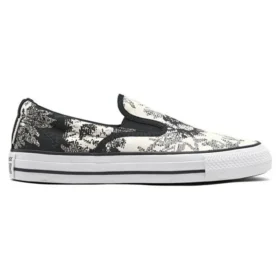 Chuck Taylor All Star cu imprimeu floral „Negru Alb”