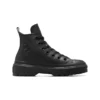 Chuck Taylor All Star cu talpă groasă din piele „Negru”