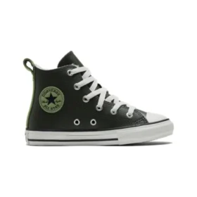 Chuck Taylor All Star din piele căptușită „Verde”