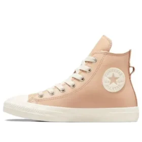 Chuck Taylor All Star din piele cu căptușeală din blană artificială „Roz”