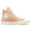 Chuck Taylor All Star din piele cu căptușeală din blană artificială „Roz”