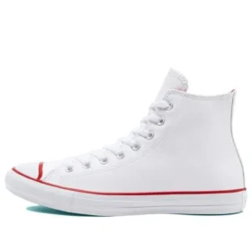 Chuck Taylor All Star din piele „Roșu Alb”