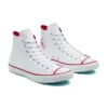 Chuck Taylor All Star din piele „Roșu Alb”