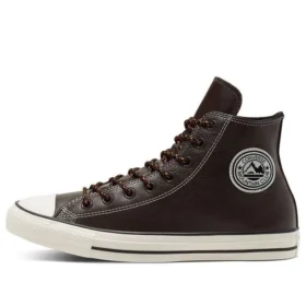 Chuck Taylor All Star din piele tăbăcită „Brown White”