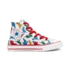Chuck Taylor All Star Dinosaurs High Top „White Red”