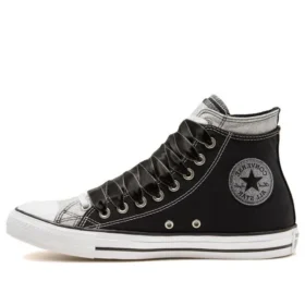 Chuck Taylor All Star Double Upper „Negru Argintiu”