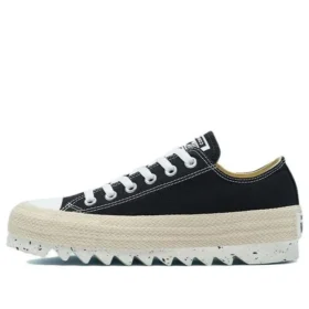 Chuck Taylor All Star Espadrilla Trek Platform „Negru Maro”