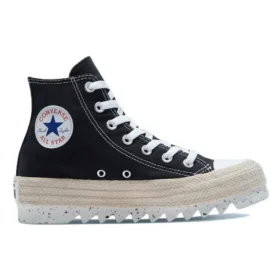 Chuck Taylor All Star Espadrilla Trek Platform „Negru Maro”