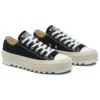 Chuck Taylor All Star Espadrilla Trek Platform „Negru Maro”