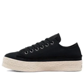 Chuck Taylor All Star Espadrille Low „Trail to Cove – Black”
