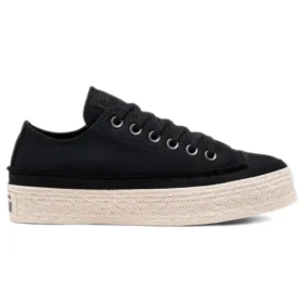 Chuck Taylor All Star Espadrille Low „Trail to Cove – Black”