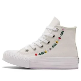 Chuck Taylor All Star EVA Lift Platform High „Floral Embroidery”