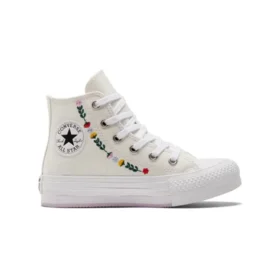Chuck Taylor All Star EVA Lift Platform High „Floral Embroidery”