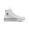 Chuck Taylor All Star EVA Lift Platform Leather High Top „White”