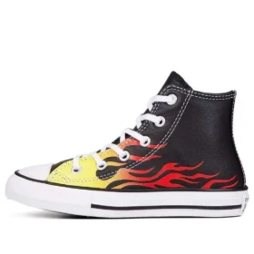 Chuck Taylor All Star Flame Nero Mod „Black Red”