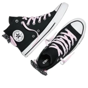 Chuck Taylor All Star Floral Bow „Negru Vintage”