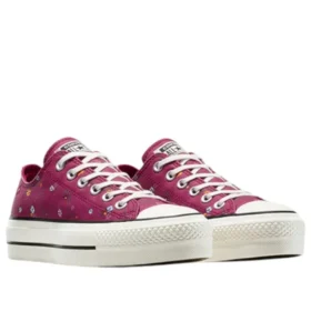 Chuck Taylor All Star Floral Patchwork „Sporty Berry”