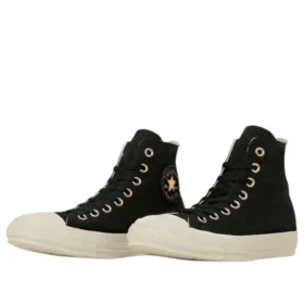 Chuck Taylor All Star Goldlogopatch Hi „Negru”