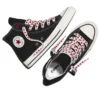 Chuck Taylor All Star Hearts „Negru Vintage Alb”