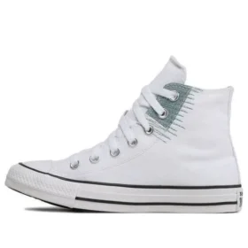 Chuck Taylor All Star Hi Stitched Patch „White”