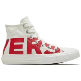 Chuck Taylor All Star Hi Top LOGO „Alb-Roșu”