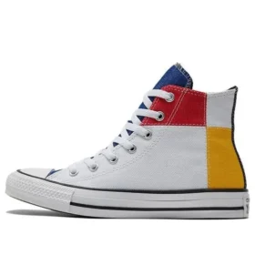 Chuck Taylor All Star High „Alb Verde Roșu Galben”
