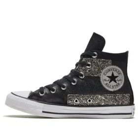 Chuck Taylor All Star High „Black Glitter”