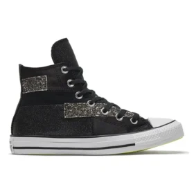Chuck Taylor All Star High „Black Glitter”