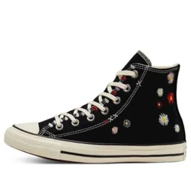 Chuck Taylor All Star High „Daisy Embroidery – Black”