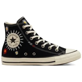 Chuck Taylor All Star High „Daisy Embroidery – Black”
