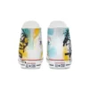Chuck Taylor All Star High Hand Painted Canvas „White Yellow Blue”