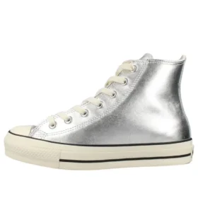 Chuck Taylor All Star High „Leather Silver”