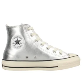 Chuck Taylor All Star High „Leather Silver”