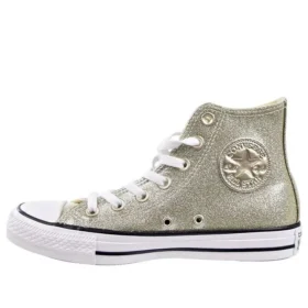 Chuck Taylor All Star High „Light Gold Glitters”