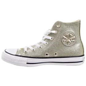 Chuck Taylor All Star High „Light Gold Glitters”