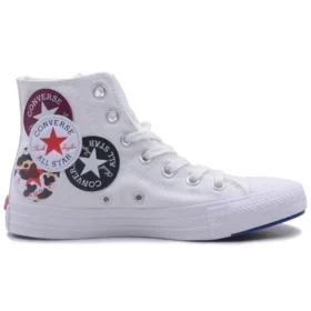 Chuck Taylor All Star High „Logo Play – White Rush Blue”