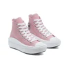Chuck Taylor All Star High Move „Lotus Pink”