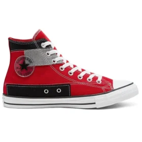 Chuck Taylor All Star High „Patchwork – University Red”