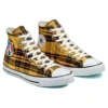 Chuck Taylor All Star High „Plaid Pack – World Peace”
