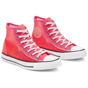 Chuck Taylor All Star High „See Thru – Racer Pink”