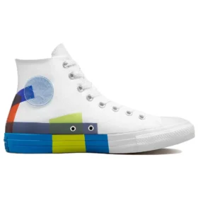 Chuck Taylor All Star High „Space Racer – Alb Kinetic Blue”