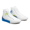 Chuck Taylor All Star High „Space Racer – Alb Kinetic Blue”