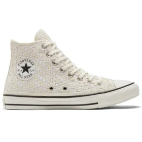 Chuck Taylor All Star High „Tonal Weaving – Alb”