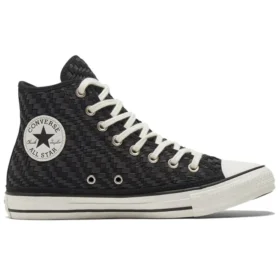 Chuck Taylor All Star High „Tonal Weaving – Negru”